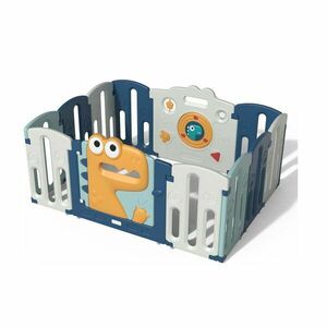 Babify Moduláris felépítésű, időjárásálló, összecsukható és csúszásmentes járóka kültéri/beltéri használatra kép