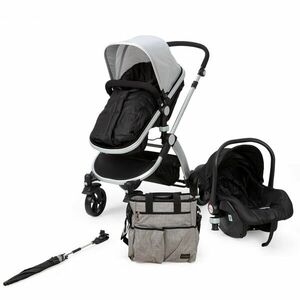 Babify Go Baby Neo 3 az 1-ben, babakocsi, sport babakocsi, gyerekülés, R44/04, 0+ csoport, 5 pontos biztonsági övek kép