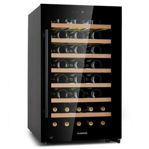 Klarstein Barossa 50 Uno, borhűtő, 120 liter, 50 palack, 1 zóna, érintőképernyő kép