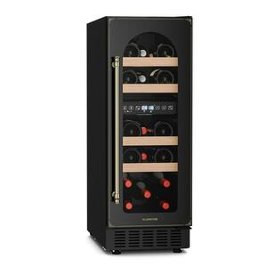 Klarstein Vinovilla Victoria 17 Built-In Duo Vilhelmine Edition, borhűtő, 17 palack, üvegajtó kép