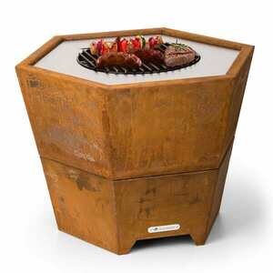 Blumfeldt Hekla 2 az 1-ben, tűzhely, Ø 60 cm, víz- és fagyálló, grill-lap, grillrács kép