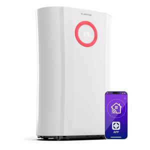 Klarstein DryFy Pro Connect 20 Smart, párátlanító, WiFi, kompresszió, 20 l/d, 20 - 30 m² kép