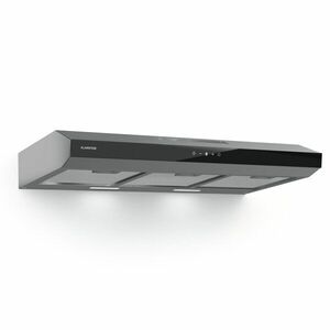 Klarstein Contempo Neo, páraelszívó, szekrény alatti, keringtetés, 175 m³/ó, SenseControl, integrált érintésvezérlés, rozsdamentes acél / akrilüveg kép