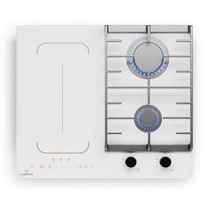 Klarstein MultiChef 4, indukciós és gáz tűzhely, 4 főzőzóna, 2 gázégő, 2 indukciós főzőlap, FlexZone kép