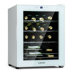 Klarstein Shiraz 16 Quartz, borhűtő, 42 liter, 160 W, 5 - 18 °C, érintőképernyős vezérlőpanel kép