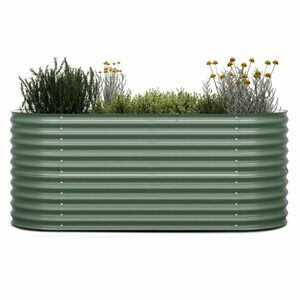 Blumfeldt High Grow, magaságyás, 200 x 80 x 100 cm, hullámos acéllemezből, egyszerű összeszerelés, rozsda- és fagyálló kép