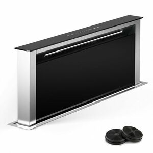 Klarstein Royal Flush Eco 75, páraelszívó, 75 cm, 650 m³/h, EEK A++, aktívszén szűrőkkel együtt kép