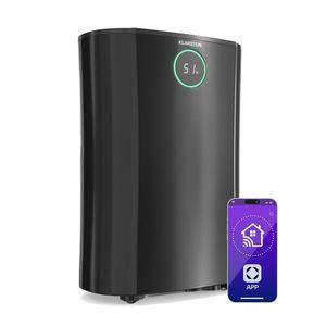 Klarstein DryFy ProConnect 16L párátlanító, 16 l/nap, 18 m², WiFi, App, LED kijelző, 24 órás időzítő kép