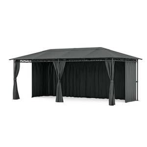 Blumfeldt Mondo 3x6 pavilon fémkerettel és 4 oldalfallal kép