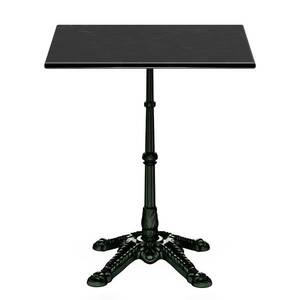 Blumfeldt Patras, bisztró asztal, márvány asztallap, 60 x 60 cm, öntöttvas lábazat kép