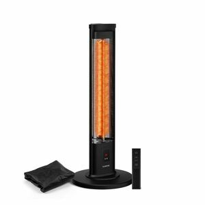 Klarstein BlazeTower infravörös fűtőtest | 2000 W | 15 m² | Erős | 101 cm x 40 cm kép