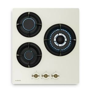 Klarstein Victoria gázfőzőlap | 3 alumínium égő | földgázzal és PB-gázzal kompatibilis | 6050 W | 45 cm kép