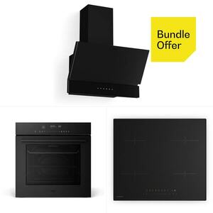 Klarstein Velaire beépített sütő + Velaire indukciós főzőlap + Velaire páraelszívó | 60 cm kép