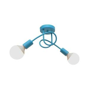 Gyerek mennyezeti lámpa OXFORD 2xE27/15W/230V kék W kép