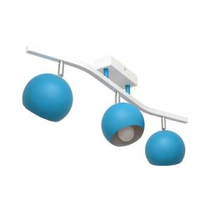 Spotlámpa MORRIS 3xE27/15W/230V kék W kép