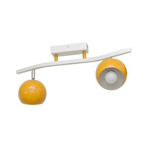 Spotlámpa MORRIS 2xE27/15W/230V narancssárga W kép