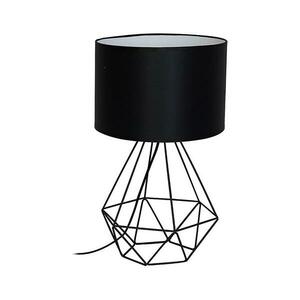 Asztali lámpa BASKET 1xE27/60W/230V fekete 7201 kép