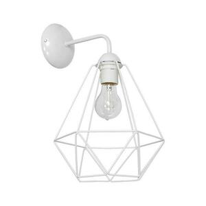 Fali lámpa BASKET 1xE27/60W/230V fehér 7211 kép