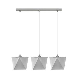 Csillár ADAMANT 3xE27/15W/230V szürke W kép