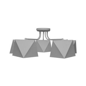 Csillár ADAMANT 5xE27/15W/230V szürke P kép