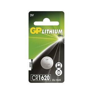 Lítium gombelem CR1620 GP LITHIUM 3V/75 mAh B15701 kép