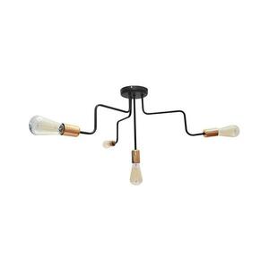 Csillár OXFORD 4xE27/15W/230V fekete WP kép