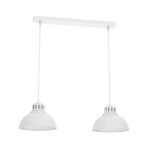 Csillár zsinóron SVEN 2xE27/15W/230V fehér 9076 kép