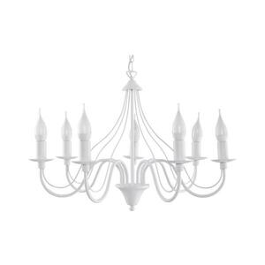 Csillár láncon MINERWA 7 7xE14/40W/230V fehér SL.0215 kép