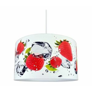 Csillár zsinóron STRAWBERRIES 1xE27/60W/230V D kép