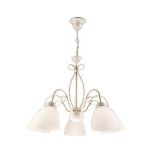 Csillár láncon ADELLE 5xE27/60W/230V LM 5.6 BIAŁY kép