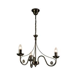 Csillár láncon DONATO 3xE14/40W/230V LM 3.29 CZARN kép