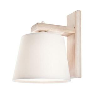 Fali lámpa 1xE27/60W/230V tölgy mintával KM 1.98/BIAŁY kép