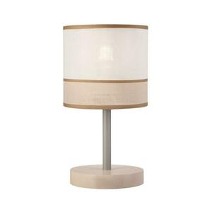 Asztali lámpa ANDREA 1xE27/60W/230V LN 1.55/A BIAŁY kép