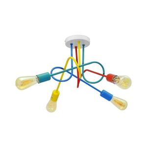 LED gyereklámpa OXFORD 4xE27/10W/230V mennyezeti W kép