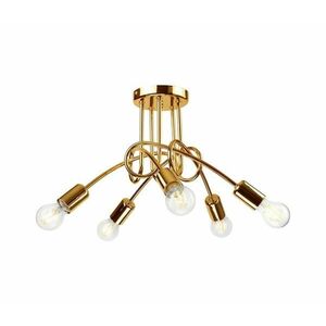 CAMILLA mennyezeti lámpa 5xE27/60W/230V LM 5.79 złoty kép