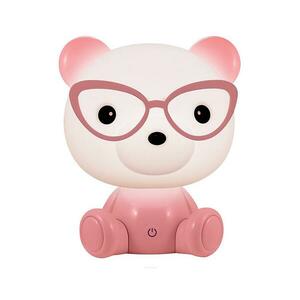 LED Dimmelhető gyerek éjjeli lámpa LED/2, 5W medve rózsaszín 308245 kép