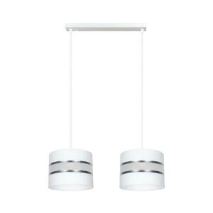 Csillár zsinóron CORAL 2xE27/60W/230V fehér 0621 kép