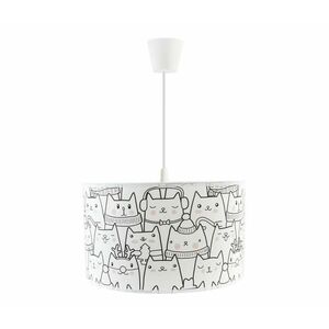 Gyereklámpa CATS 1xE27/60W/230V kábellel 0920 kép