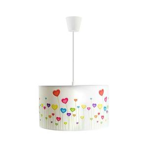 Gyerek függeszték HEARTS 1xE27/60W/230V, kábellel 0926 kép