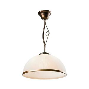 Csillár rúdon RETRO 1xE27/60W/230V fekete patina LM kép