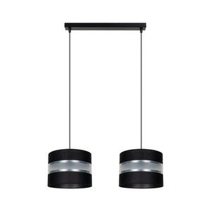 Csillár zsinóron CORAL 2xE27/60W/230V fekete 0623 kép