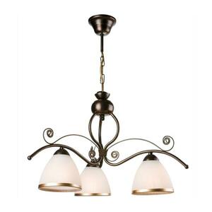 Csillár láncon RETRO II 3xE27/60W/230V LM 3.51/black kép