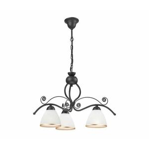 Csillár láncon RETRO II 3xE27/60W/230V antracit LM 3.51/antracyt kép