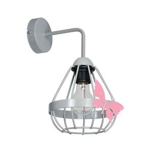 Gyerek fali lámpa KAGO 1xE27/60W/230V szürke MLP4931 kép