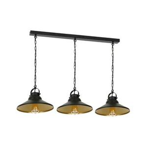 Csillár láncon IRON 3xE27/60W/230V 6343 kép