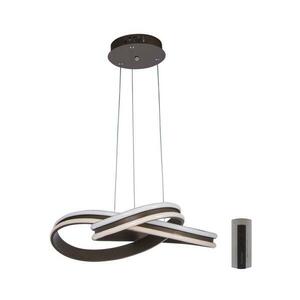 LED Dimmelhető csillár zsinóron LED/96W/230V átm. 54 cm + távirányítás W kép