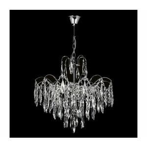 Kristály csillár láncon 6xE27/60W/230V W kép