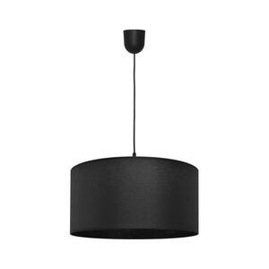 Csillár zsinóron ALBA 1xE27/15W/230V á. 40cm fekete W kép