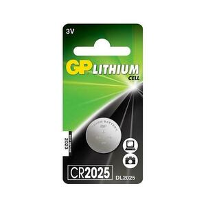 1 db Lítium gombelem CR2025 GP 3V/170mAh B1525 kép