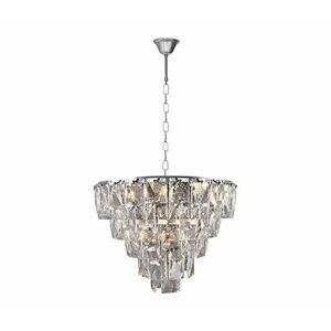 Kristály csillár láncon CHELSEA 6xE14/40W/230V ML6001 kép